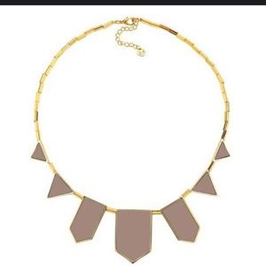 HOUSE OF HARLOW CLASSIC LEATHER STATION NECKLACE